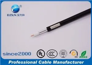 RG6 高性能同軸ケーブル工場供給 CCTV 用 75ohm
